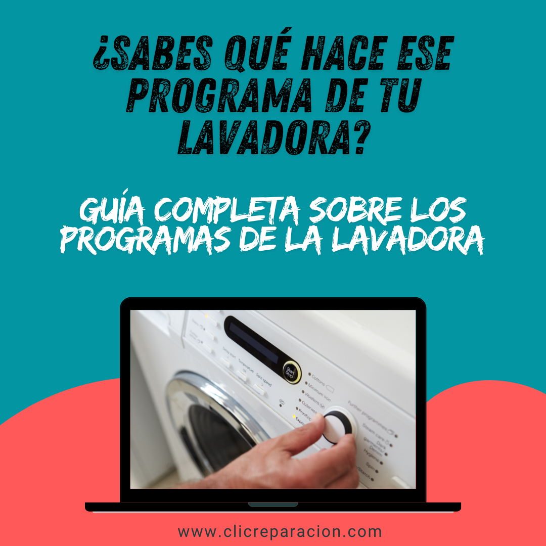 programas de la lavadora