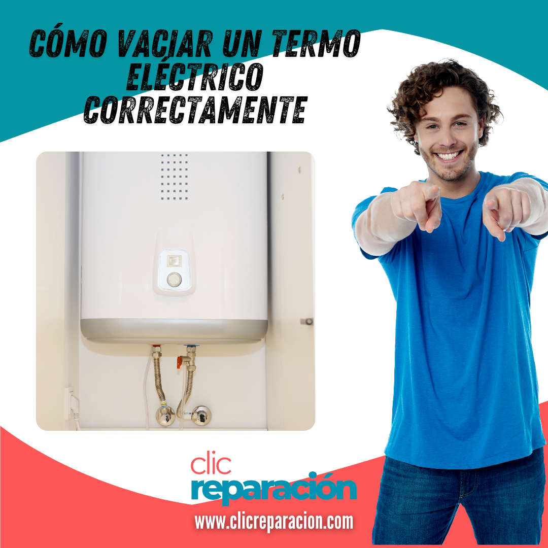 Cómo vaciar un termo eléctrico correctamente