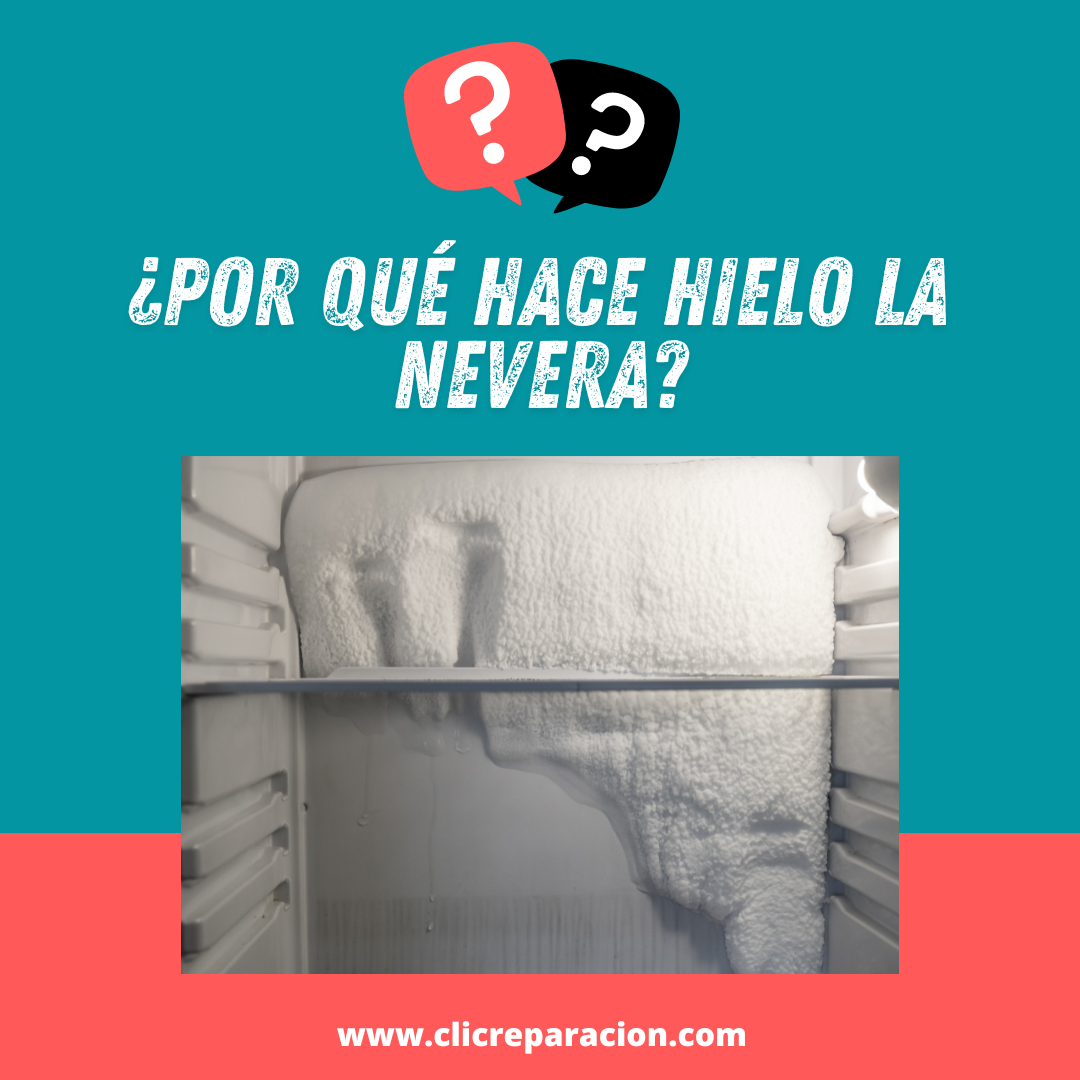 ¿Por qué hace hielo la nevera?