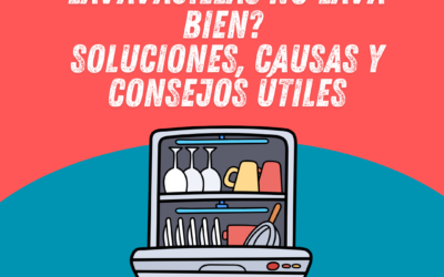 ¿Por qué el lavavajillas no lava bien? Soluciones, causas y consejos útiles